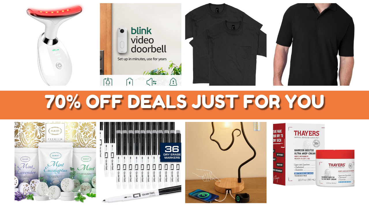 Amazon coupon code today on deals slashed 70% or more, perfect for older women who love impulsive Amazon shopping and discovering huge savings. Explore Amazon daily deals on home items, beauty essentials, lifestyle products, gifts, and trending finds. Unlock Amazon discount codes and Amazon coupon today offers from Gorilla Daily Deals for additional savings on limited-time markdowns. Shop with Amazon coupon code to enjoy major discounts, clearance deals, and budget-friendly steals curated for smart, stylish shoppers.