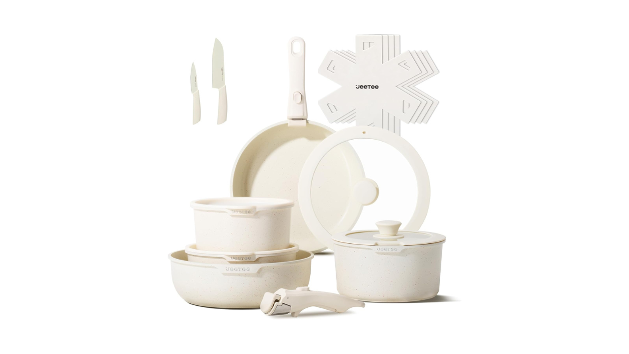 17-piece nonstick pots and pans set under 40 dollars amazon daily deals, affordable cookware set for older women shoppers, amazon coupon code today kitchen deals, amazon discount codes for cookware, Gorilla Daily Deals kitchen essentials, nonstick pots and pans amazon coupon today bargain, impulsive buying deals for women over 40, budget-friendly kitchen upgrade, cookware set sale amazon coupon code, matching pots and pans set for home cooking, best amazon deals for kitchen essentials, discounted cookware set limited time, top-rated nonstick pots and pans markdown, cookware bundle amazon savings, must-have kitchen set for home cooks, trending amazon discount codes, stylish affordable cookware set impulsive buy.