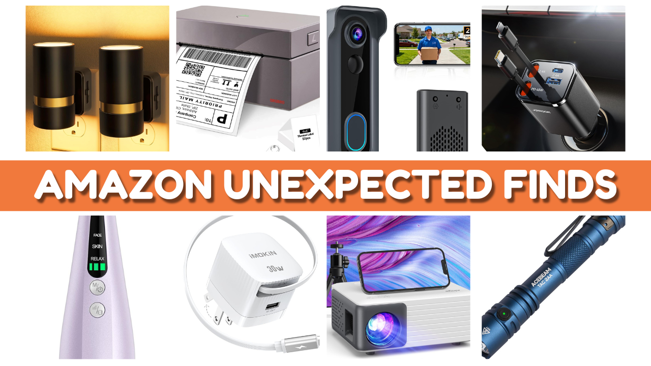 Hidden Amazon deals today featuring unexpected must-have finds curated for women over 40 who enjoy impulse buying useful, budget-friendly Amazon products. Image highlights amazon daily deals discovered through amazon coupon code today offers, amazon discount codes, and amazon coupon today promotions on home essentials, kitchen gadgets, beauty items, tech accessories, organization tools, and lifestyle products. Curated by Gorilla Daily Deals, focusing on surprise savings, limited-time coupons, fast shipping, and smart purchases you didn’t search for but quickly add to cart.